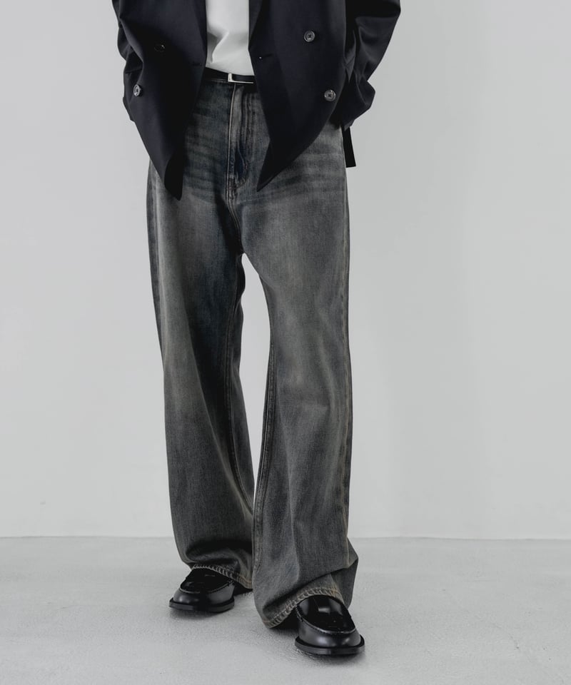 超甘撚り VINTAGE BAGGY JEANS by KUROKI | CTHY