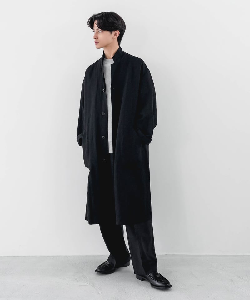 TENCEL WOOL ATELIER COAT | CTHY