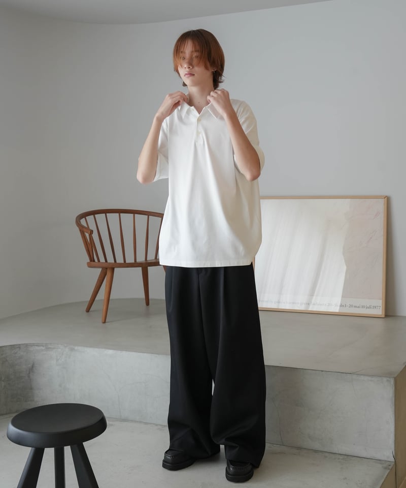 新品未開封 CTHY SUVIN PLATINUM POLO SHIRT 黒 SUVIN PLATINUM POLO SHIRT | CTHY