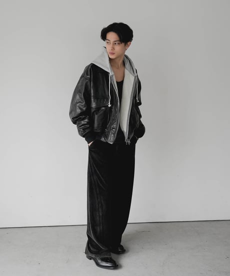 VINTAGE COW LEATHER BLOUSON