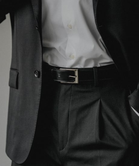 LUXURY MATERIAL CLASSIC Annonay LEATHER BELT