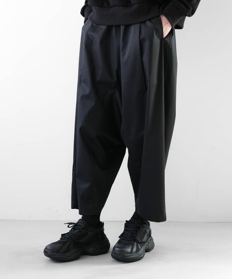 COATING Supima Cotton WIDE SAROUEL UNCLE PANTS