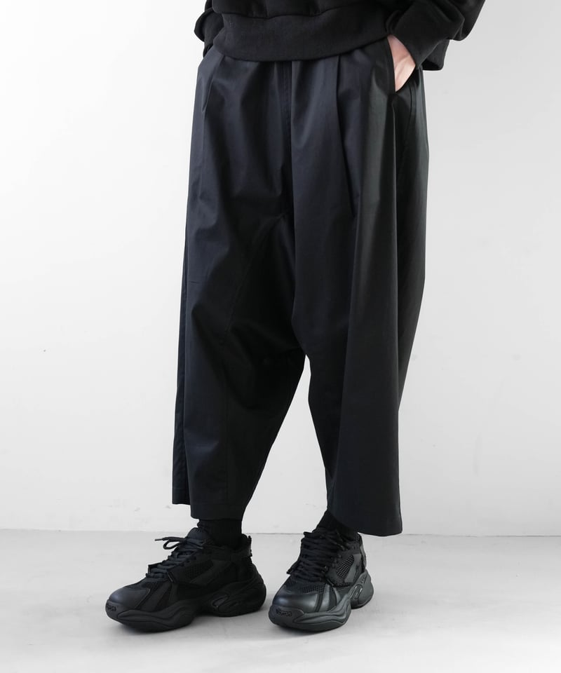 【CTHY】　WIDE SAROUEL UNCLE PANTS　サイズ2 WIDE SAROUEL UNCLE PANTS by COATING Supima Cott