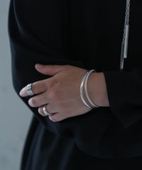 超美品】CTHY HERITAGE/WAVE LAYERED BANGLE