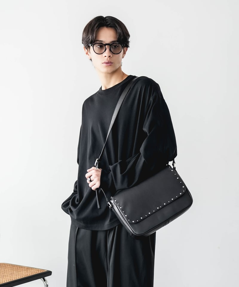 18 【CTHY＋Rich I】LEATHER STUDS BAG by Annonay |