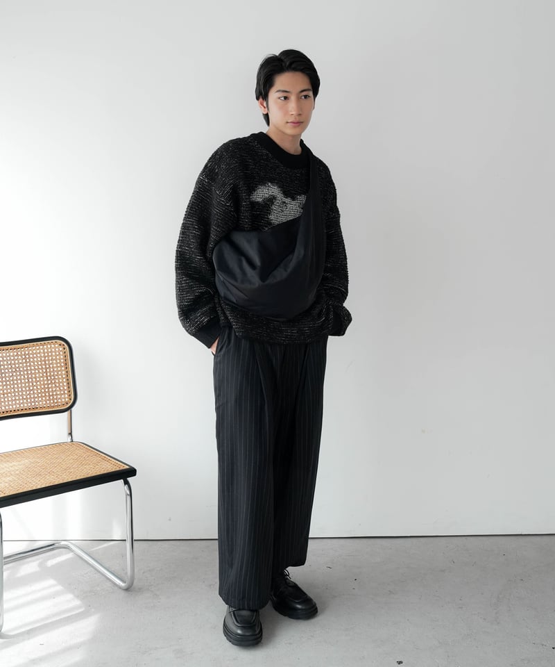 HIGH-END OVERSIZE JACQUARD ART KNIT | CTHY