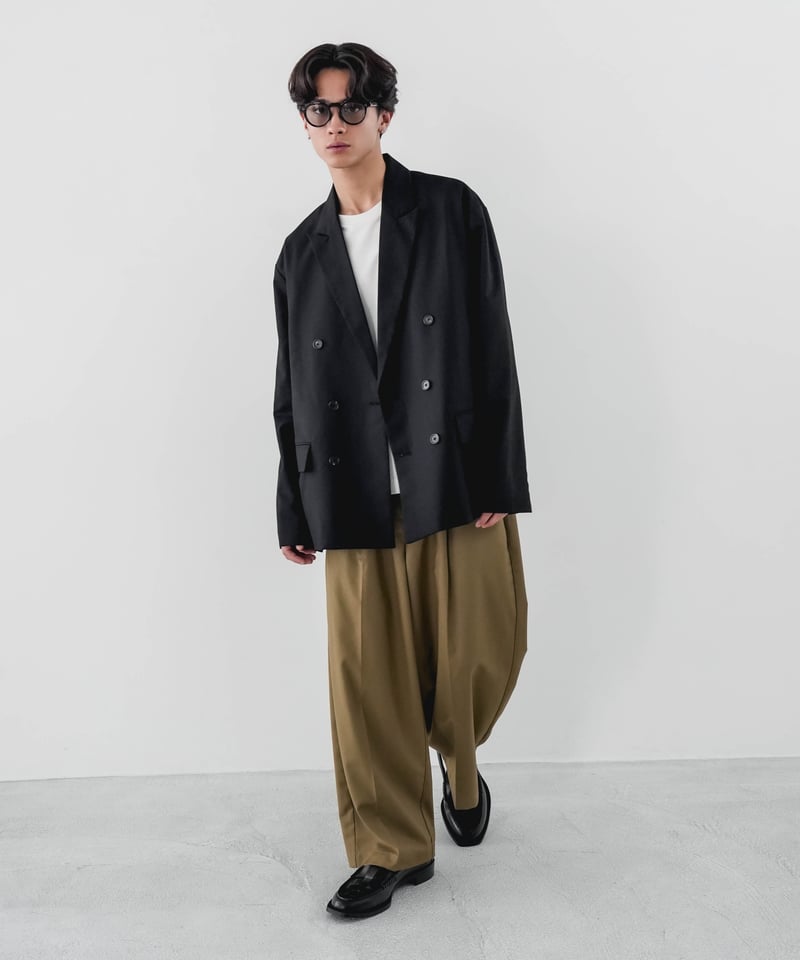 ［CTHY］TWILL DOUBLE BREASTED JACKET TWILL DOUBLE BREASTED JACKET | CTHY