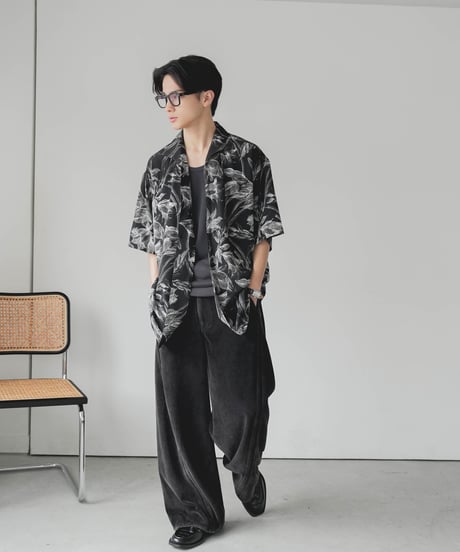 ITALIAN COLLAR BOTANICAL SHIRTS