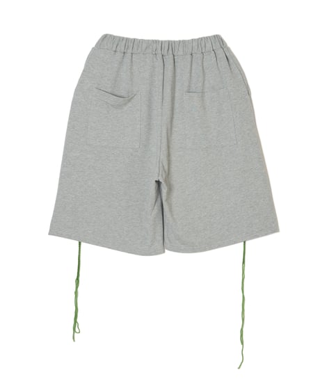 [DISCOVERED27SS] ROSE CROCHET SWEAT SHORTS