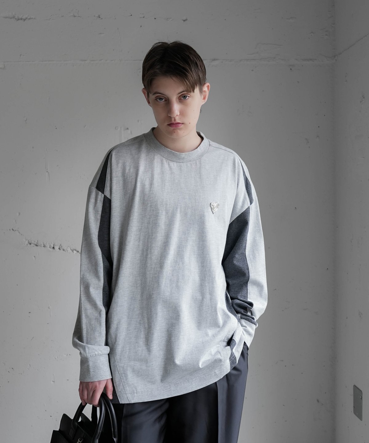 トップス CTHY+La Mofiel PANEL LONG SLEEVE CUTSEW トップス CTHY+La Mofiel PANEL LONG SLEEVE CUTSEW CTHY＋La