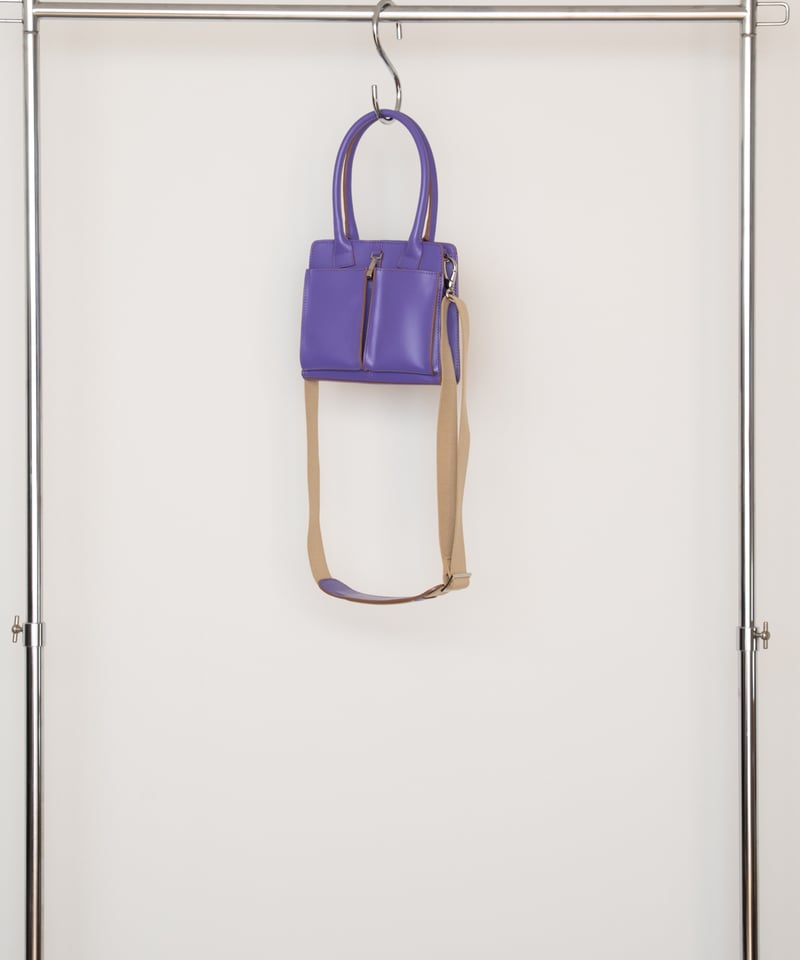 Rich I 26SS]P.Rectangle [Leather Helmet Bag・Pl