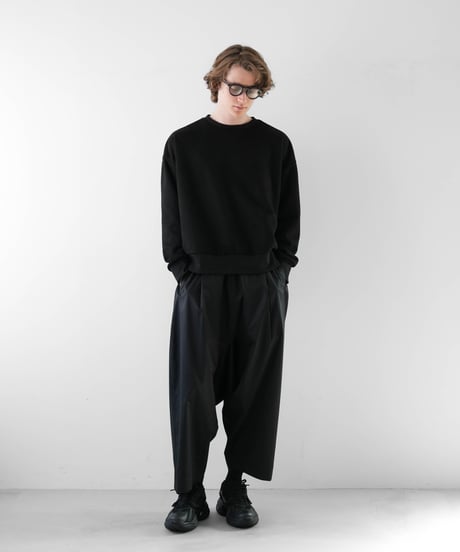 COATING Supima Cotton WIDE SAROUEL UNCLE PANTS