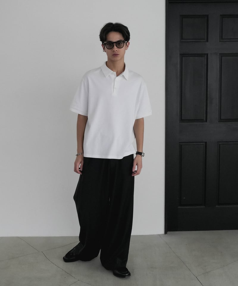LUXURY MATERIAL SUVIN PLATINUM POLO SHIRT | CTHY