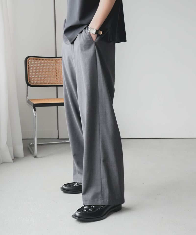 WASHABLE SUMMER WOOL SLACKS | CTHY