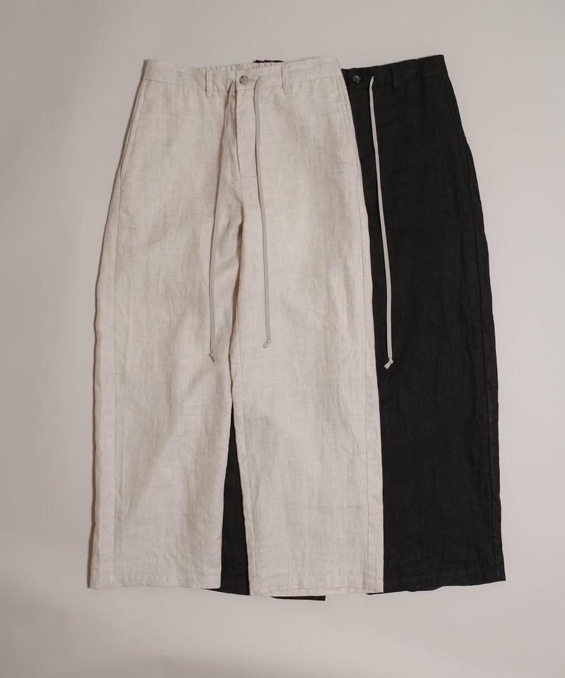 vintage black wide slacks