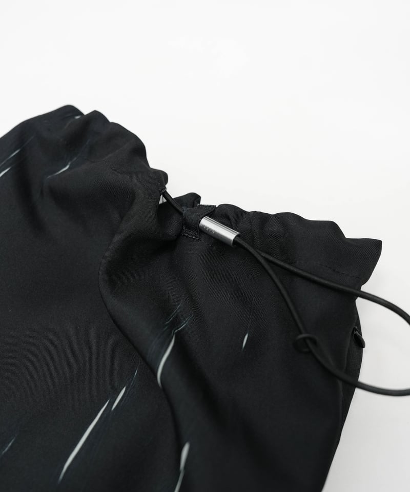 CTHY+VEIN】PE WRINKLES TAFFETA TRACK WIDE PANTS CTHY+VEIN】PE WRINKLES TAFFETA TRACK WIDE PANTS