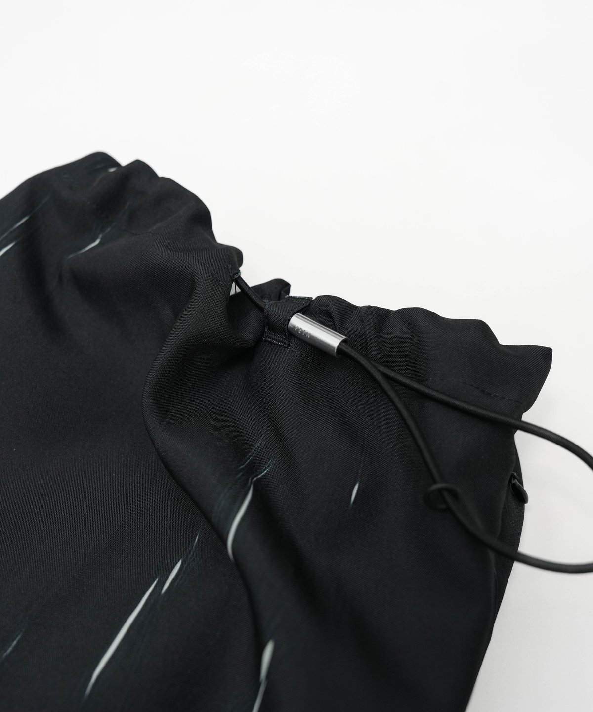 CTHY＋VEIN】PE WRINKLES TAFFETA TRACK WIDE PANTS