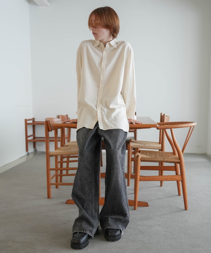 超甘撚り VINTAGE WIDE JEANS by KUROKI | CTHY 超甘撚り VINTAGE WIDE JEANS by KUROKI | CTHY