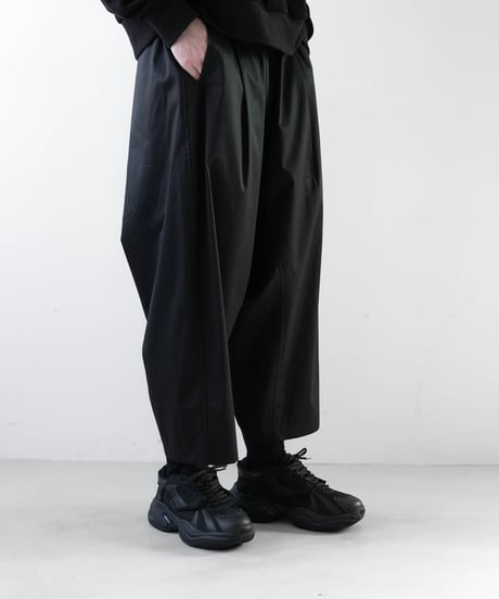 COATING Supima Cotton WIDE SAROUEL UNCLE PANTS