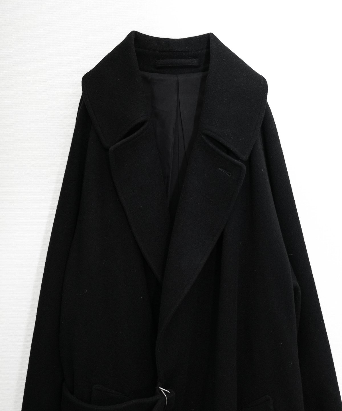 LUXURY MATERIAL TIELOCKEN COAT by Super140's Ja