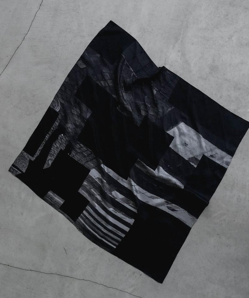 HIGH-END GRAPHIC SILK SCARF | CTHY