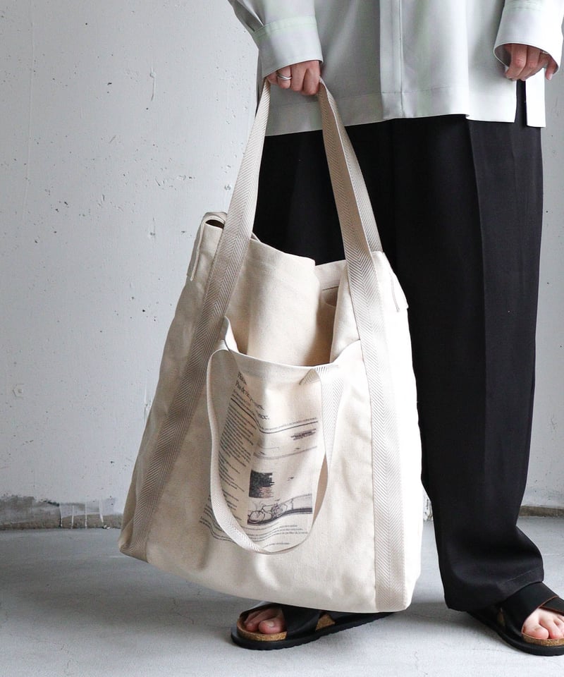 02 GRAPHIC BIG NEWSPAPER BAG | CTHY