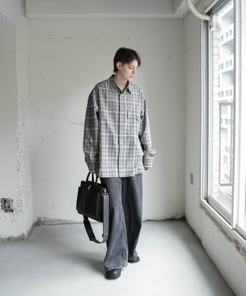 超甘撚り VINTAGE WIDE JEANS by KUROKI | CTHY