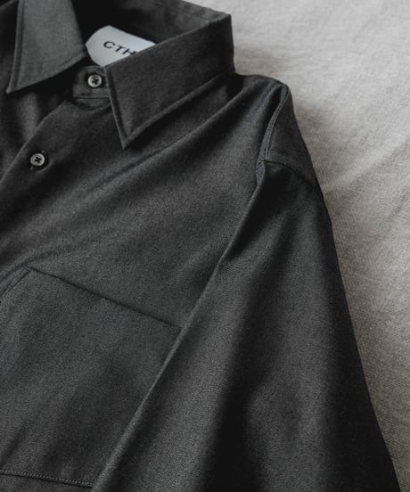LUXURY MATERIAL BISHU WOOL SHIRT