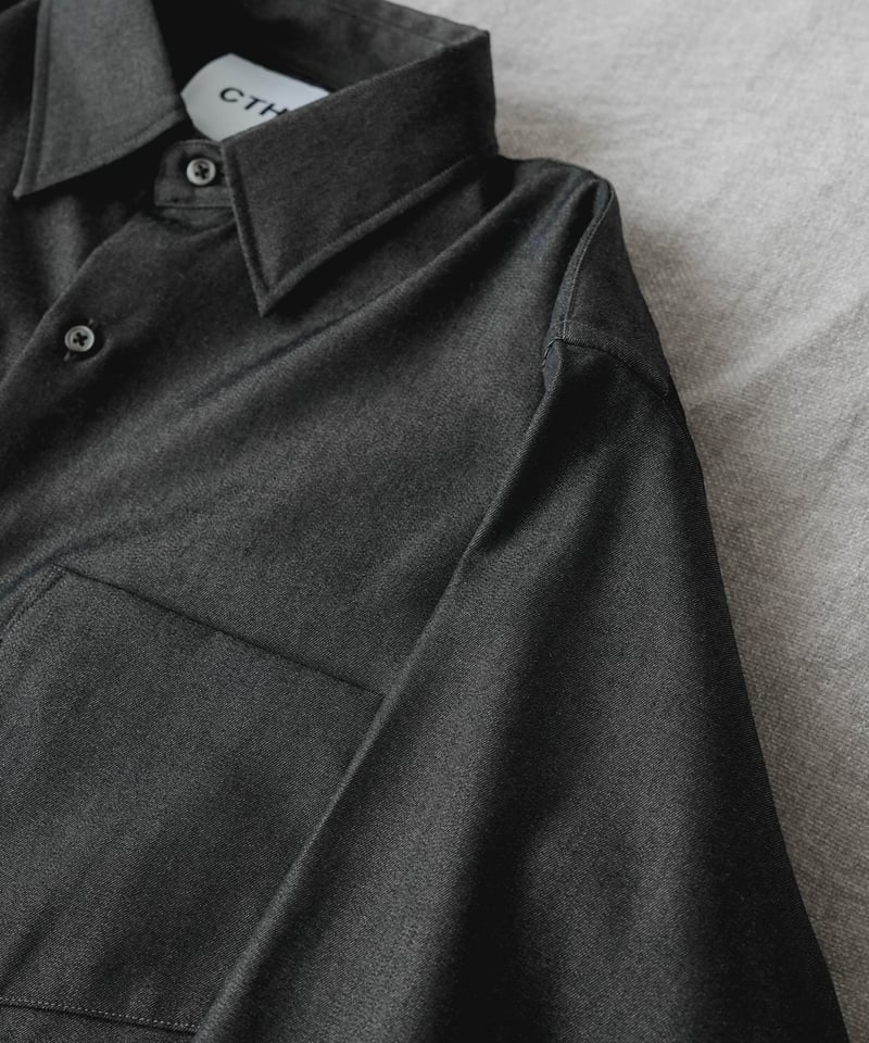 LUXURY MATERIAL BISHU WOOL SHIRT | CTHY
