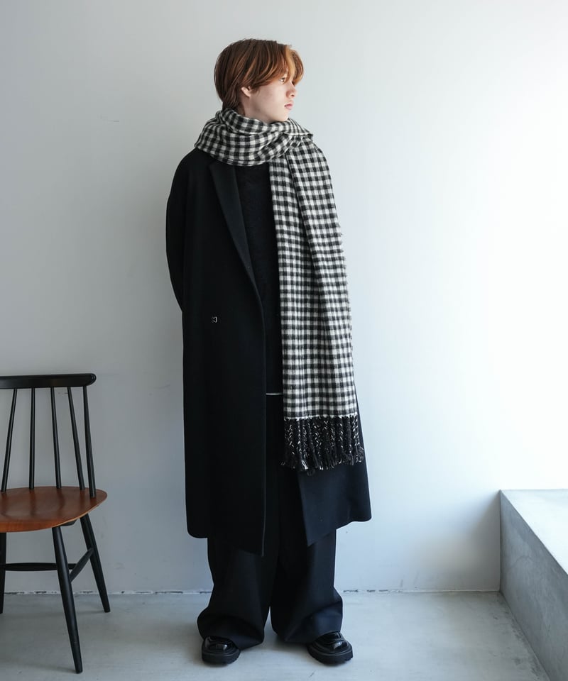 HIGH-END YAK WOOL FRINGE STOLE | CTHY HIGH-END YAK WOOL FRINGE STOLE | CTHY