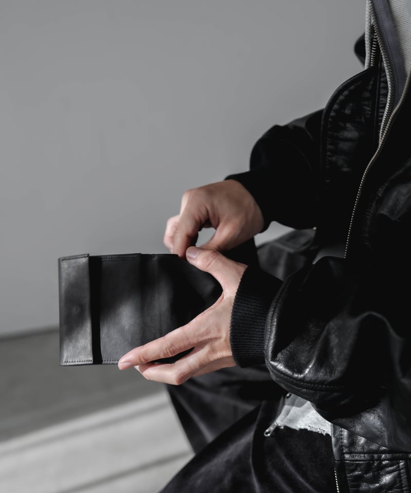LUXURY MATERIAL GUIDI LEATHER ANONYMOUS WALLET