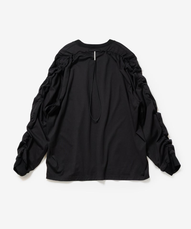 VEIN27SS] 100/3 SUEDE JERSEY VESSEL L/S TEE |