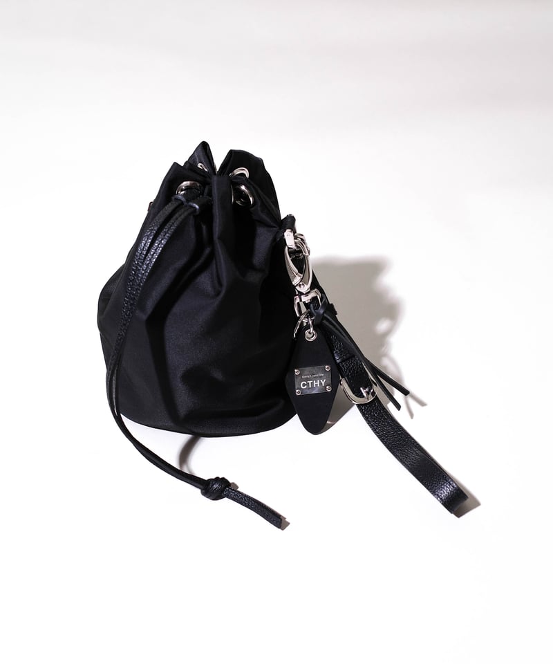 暗所保管タバコペット無し環境CTHY まとめ LIMONTA NYLON DRAWSTRING BAG 黒