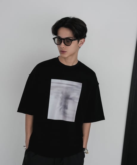 LUXURY MATERIAL SUVIN PLATINUM  H/S TEE 【LOOSE】