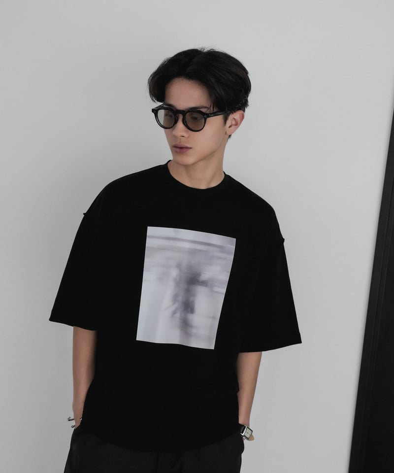 LUXURY MATERIAL SUVIN PLATINUM H/S TEE 【LOOSE】