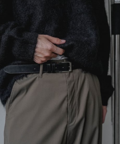 LUXURY MATERIAL CLASSIC Annonay LEATHER BELT