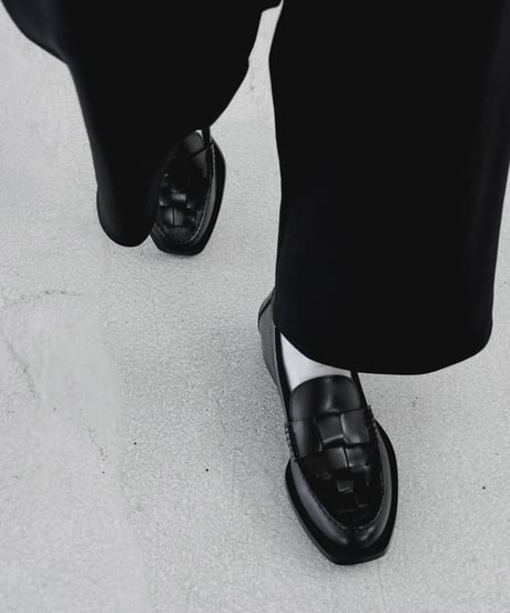 BRAIDED LEATHER LOAFER