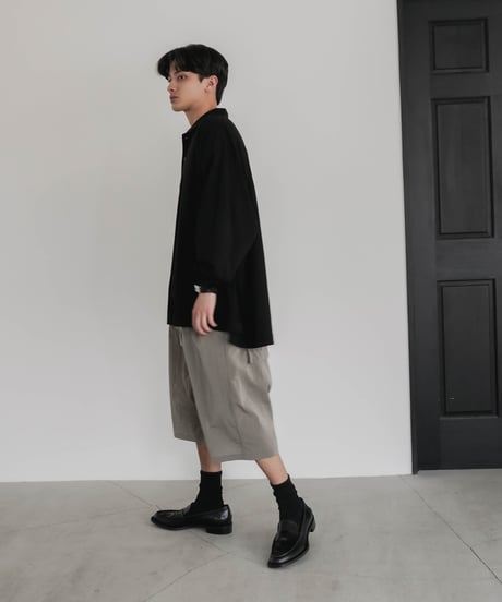 LUXURY MATERIAL LIMONTA ITALY SAROUEL HALF PANTS