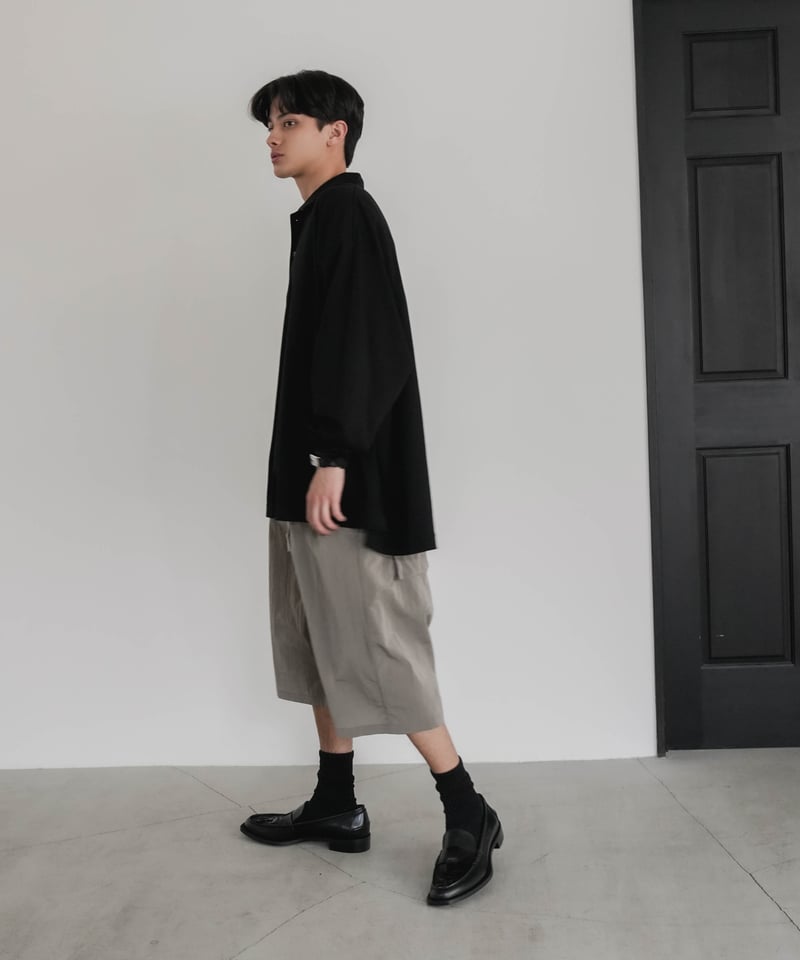 LUXURY MATERIAL LIMONTA ITALY SAROUEL HALF PANT