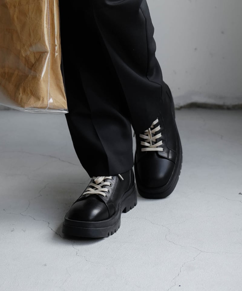 DOUBLE SOLE LETHER BOOTS | CTHY