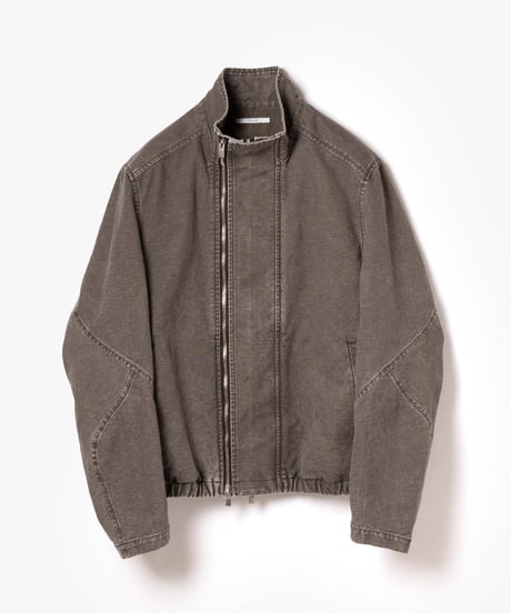 [VEIN27SS] SULFUR DYE DUCK DOUBLE-ZIP BLOUSON