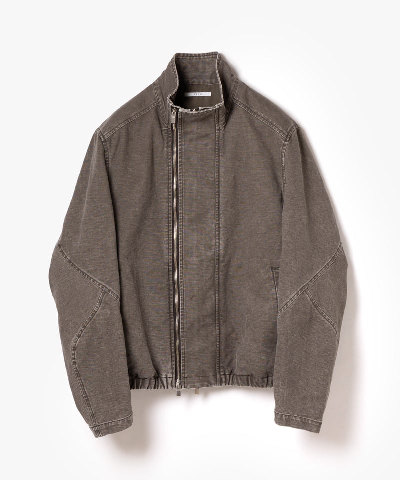 VEIN27SS] SULFUR DYE DUCK DOUBLE-ZIP BLOUSON |