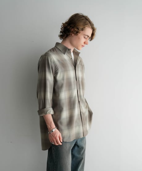 LUXURY MATERIAL CLASSIC SHIRT by Super140’s BISHU WOOL