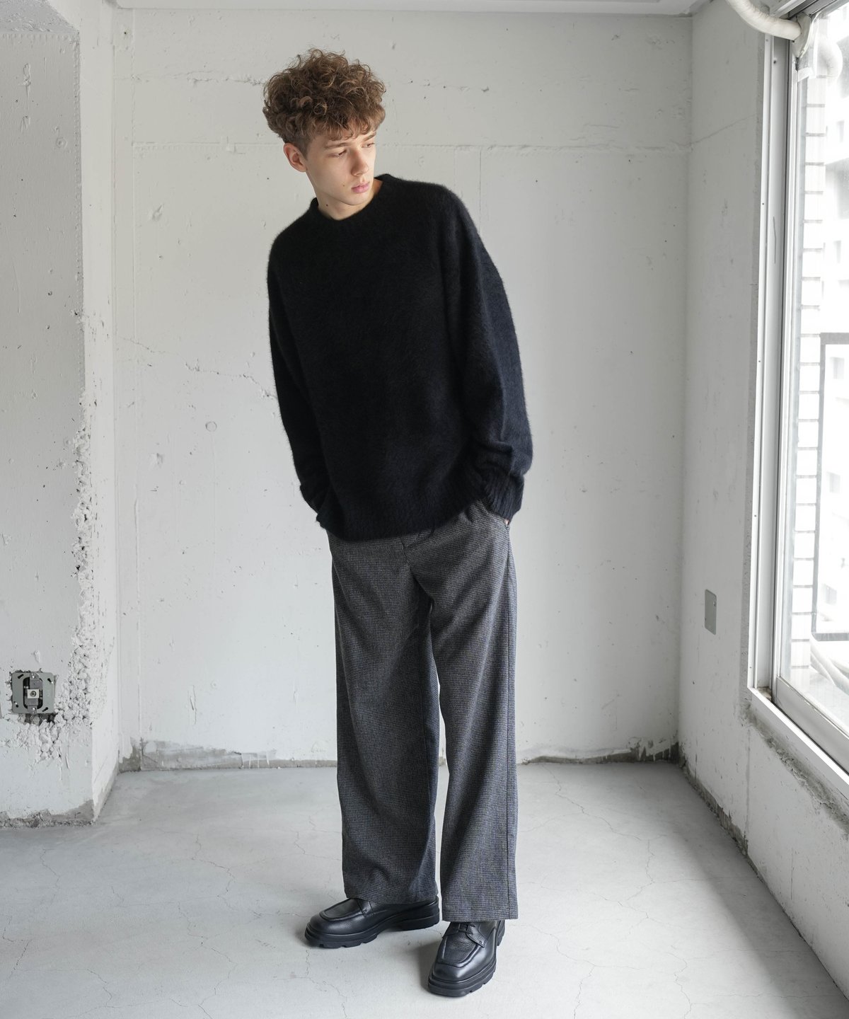 CTHYHIGH-END OVERSIZE KNITサイズ2 サンプル CTHYHIGH-END OVERSIZE KNITサイズ2 サンプル