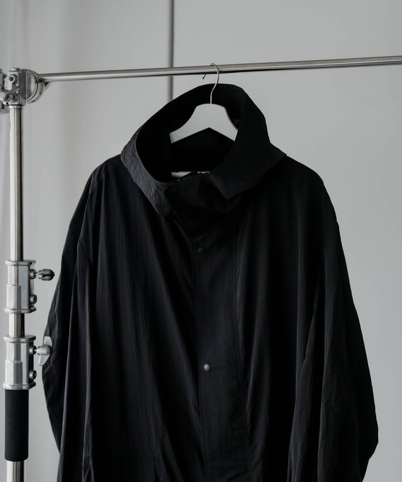 LUXURY MATERIAL HOODED COAT by LIMONTA ITALY FA
