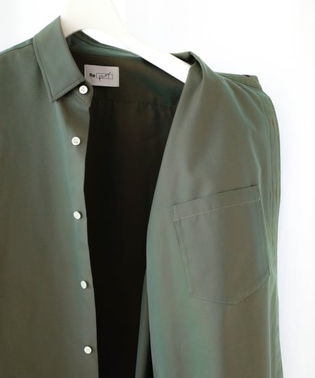 COTTON SILK SHIRT JACKET