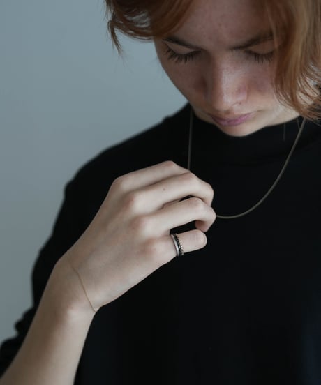 LAYER PINKY RING Silver950 × K10 [3連]