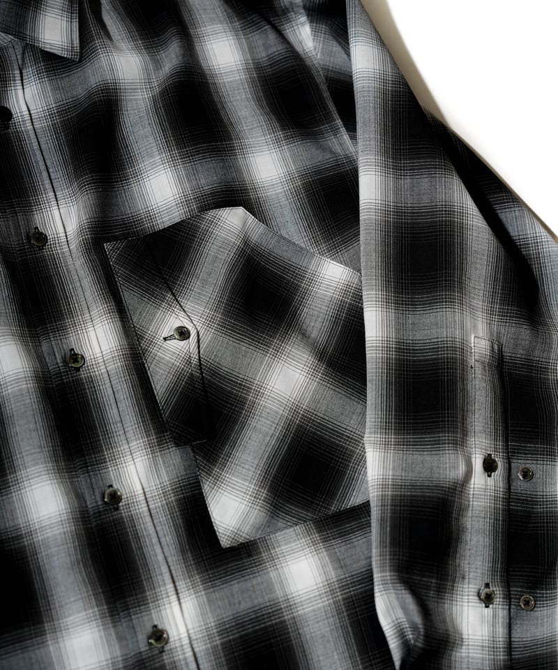 CTHY+no.】 OVERSIZE OMBRE CHECK SHIRTS | CTHY CTHY+no.】 OVERSIZE OMBRE CHECK SHIRTS | CTHY