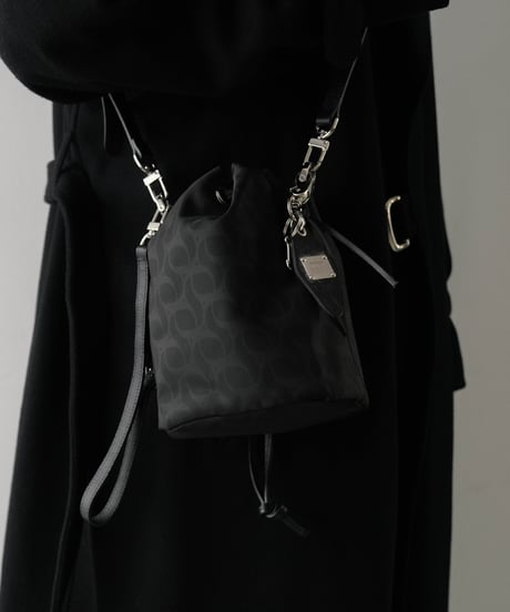 #01 LUXURY MATERIAL DRAWSTRING BAG by LIMONTA
