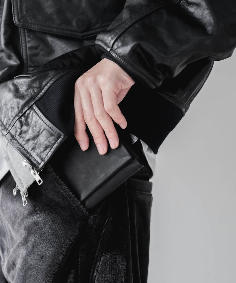 LUXURY MATERIAL GUIDI LEATHER ANONYMOUS WALLET